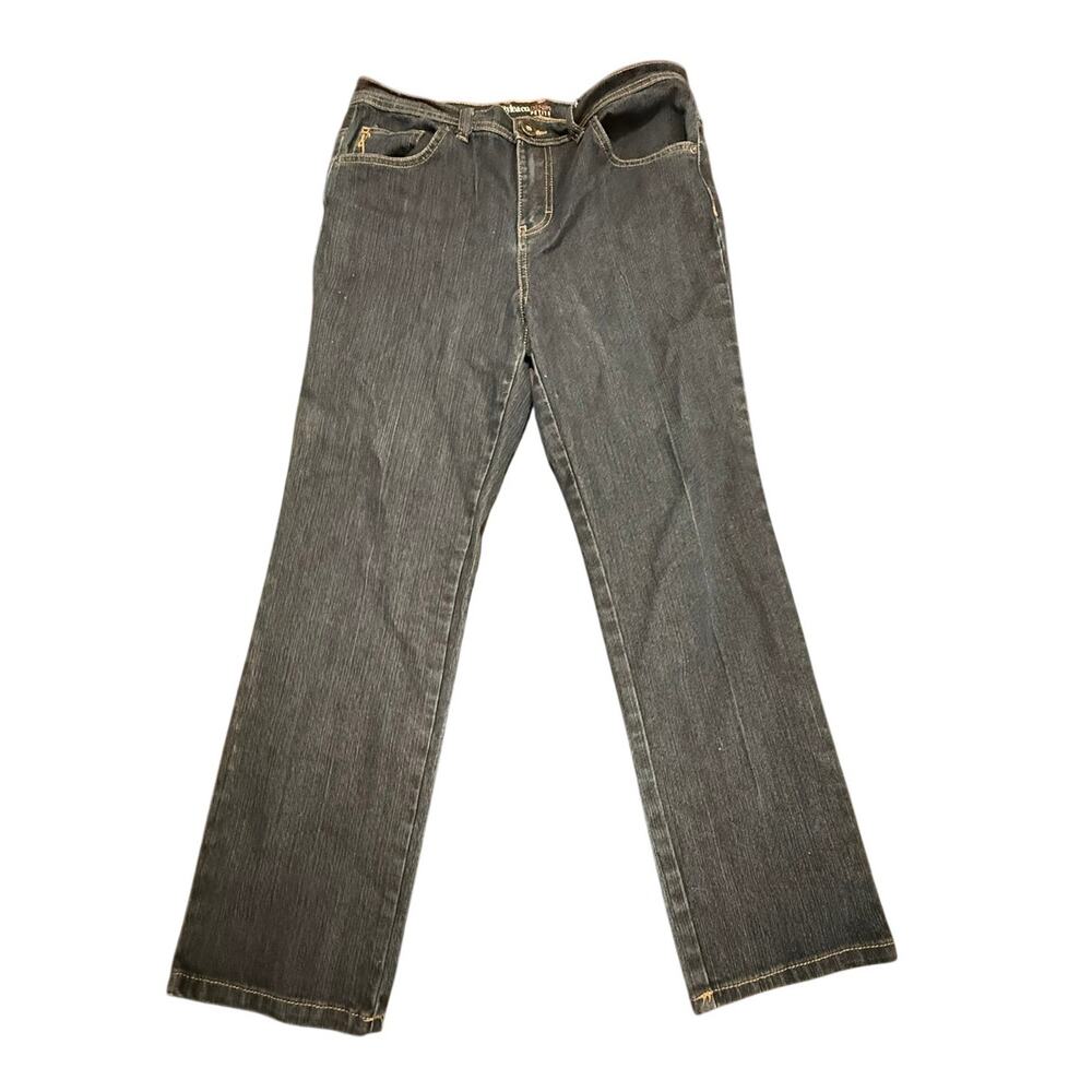 Style & Co. Denim Petite Women's Tapered Leg Natural Fit Jeans Blue Size 8PS